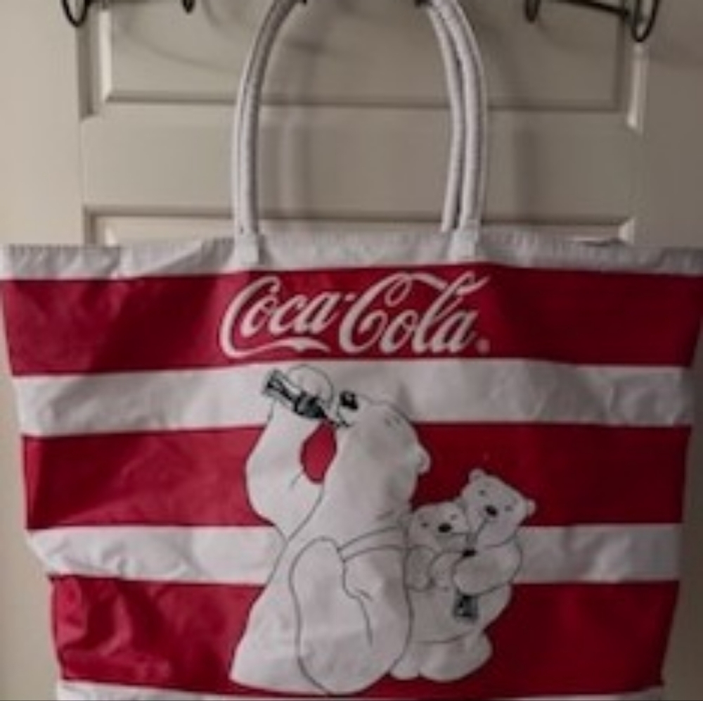 Vintage 1990s Coca Cola beach bag - Picture 6 of 7